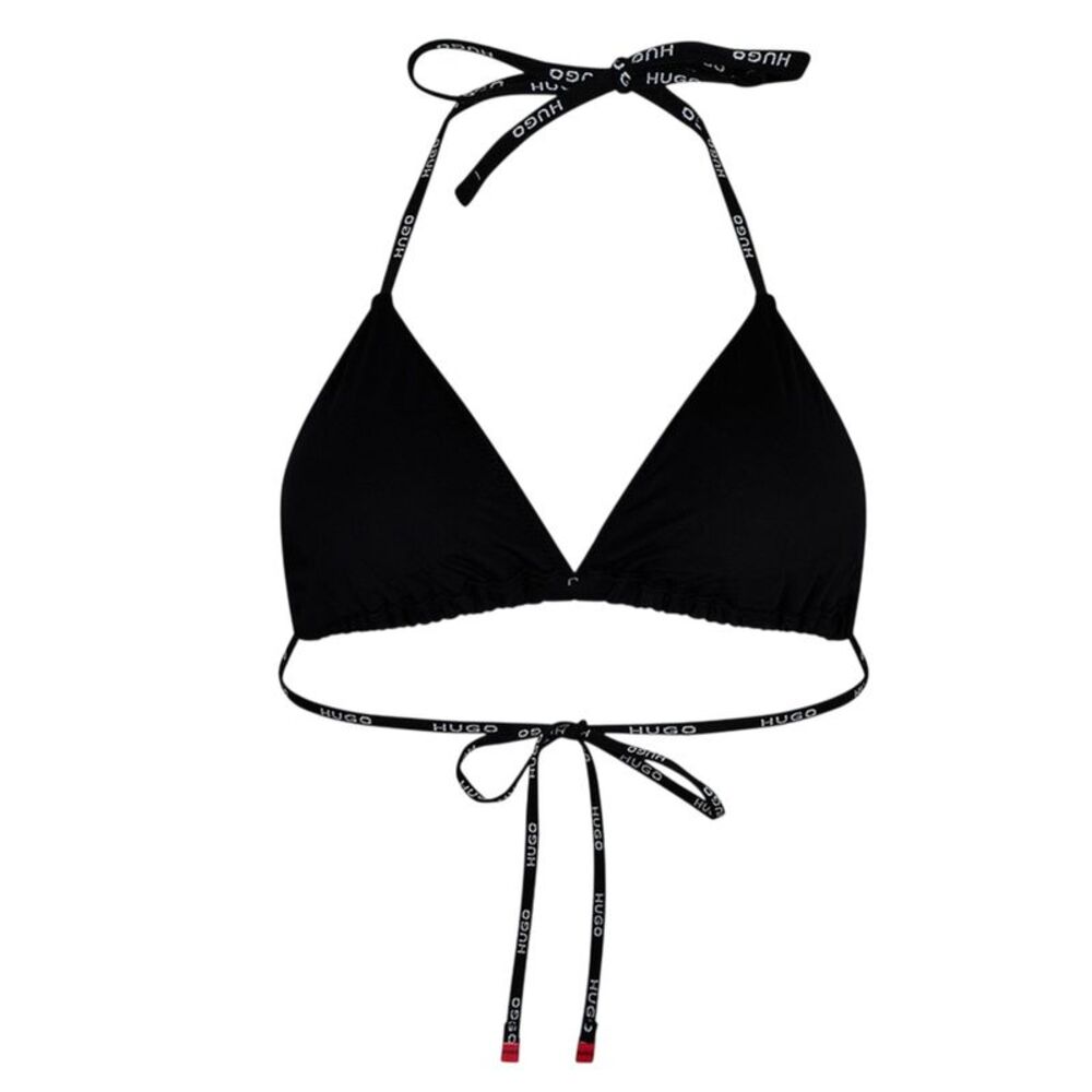 Hugo Boss Womens/Ladies Pure Triangle Bikini Top / Black